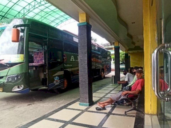 Layanan Bus Antar Kota Antar Provinsi di Medan Berhenti Beroperasi Menyusul Larangan Mudik