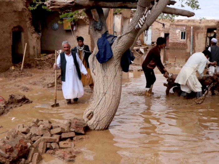 Banjir Besar di Afghanistan Menewaskan Setidaknya 37 Orang dan Ratusan Rumah Rusak