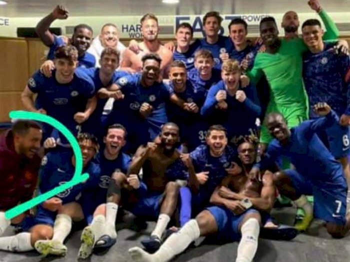 Real Madrid Disingkirkan Chelsea, Bukannya Sedih Hazard Malah Tertawa Ngakak