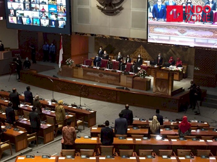 Azis Syamsuddin Tidak Terlihat Saat DPR Gelar Rapat Paripurna Sidang ke-V 