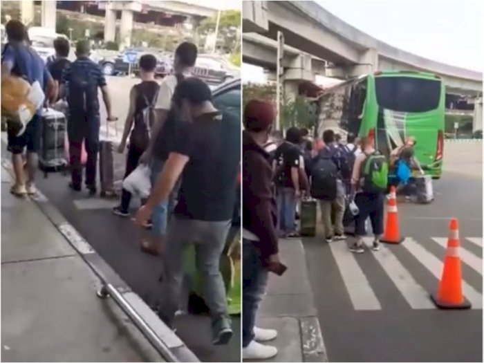 Puluhan WN China Tiba di Bandara Soetta di Tengah Larangan Mudik, Videonya Viral