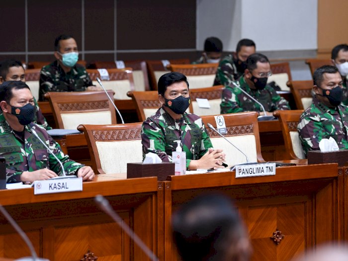 Panglima TNI, KSAL Mulai Bahas Modernisasi Alutsista Bersama Komisi I DPR