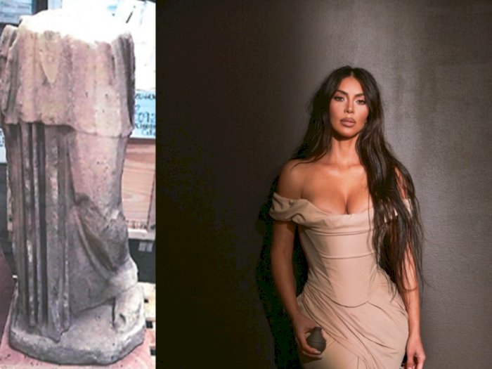 Kim Kadarshian Bantah Membeli Patung Fragmen of Myron's Athena Senilai US$750.000