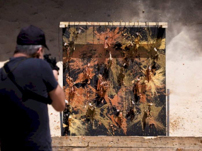 Mantan Sniper Israel Ini Sampaikan Pesan Kesehatan Mental Melalui Seni!