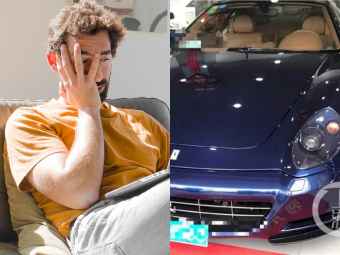 Pria Ini Membeli Ferrari Seharga Rp2,5 Miliar, Setelah Datang Ternyata Bekas Kecelakaan