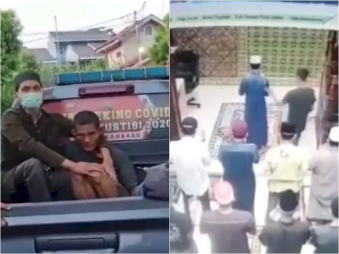 Polisi Amankan Pelaku Penganiaya Imam Masjid di Pekanbaru, Diduga Gangguan Jiwa