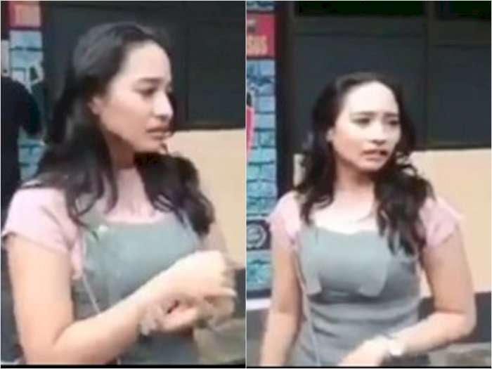 Wanita Cantik Ini Nangis Histeris di Depan Polresta Bayuwangi, Diduga Korban Salah Tangkap