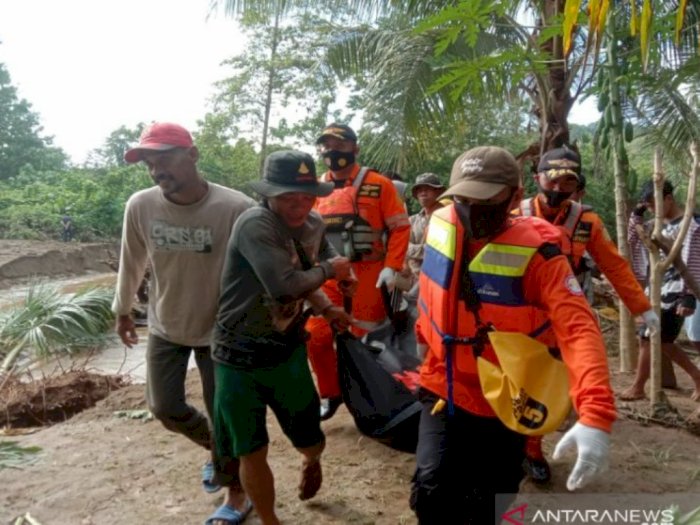 Mengenaskan, Pria Tewas Terseret Sungai Mambo Sultra saat Menyeberang, Hilang Sejak 3 Hari