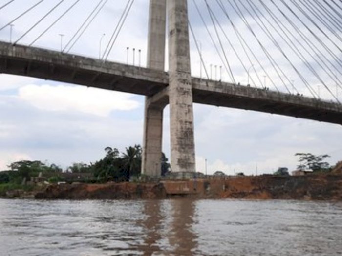 Tragis, Pria Ini Nekat Lompat dari Jembatan Mahkota II Samarinda, di Depan Ibu & Sepupunya