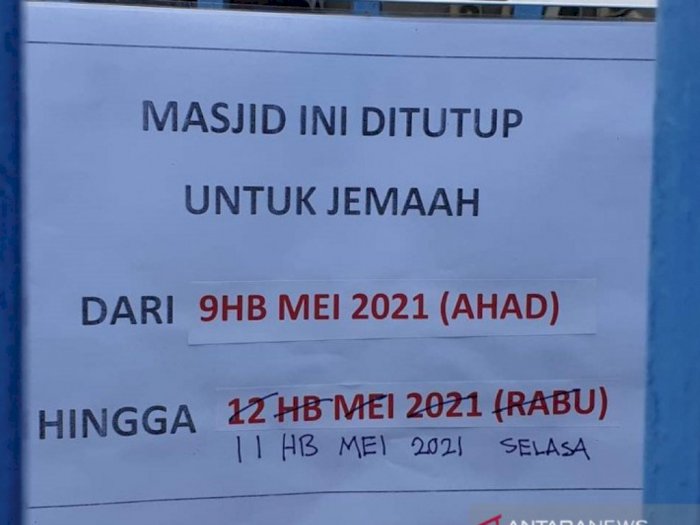 Malaysia Tutup Dua Masjid di Kuala Lumpur karena Berisiko Tularkan Covid-19
