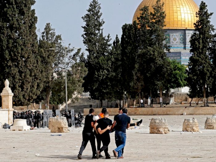 Dokter di Palestina Kabarkan Suasana di Sekitar Al Aqsa, Terdengar Jelas 'Allahhu Akbar'