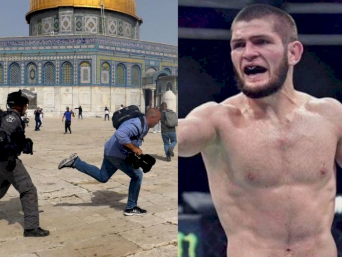 Zionis Israel Serang Warga Palestina, Khabib Nurmagomedov Tak Tinggal Diam, Begini Katanya