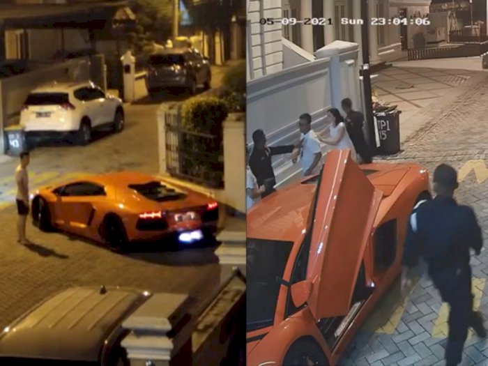 Baku Hantam Warga Komplek Vs Pengemudi Lamborghini di Medan, Protes Malam Geber Mobil