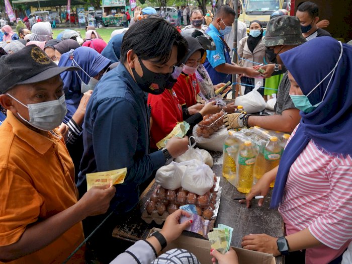 FOTO: Pasar Murah Jelang Idul Fitri