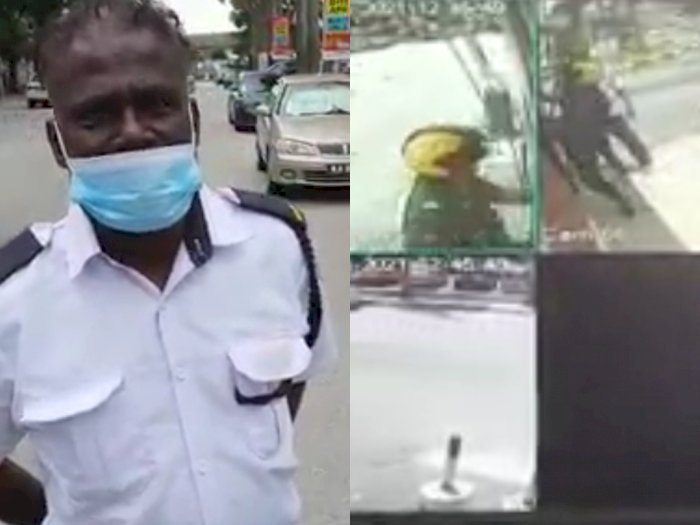 Viral Video Polisi Tendang Penjaga Keamanan Cuma karena Tak Mengangkat Gerbang Lebih Awal