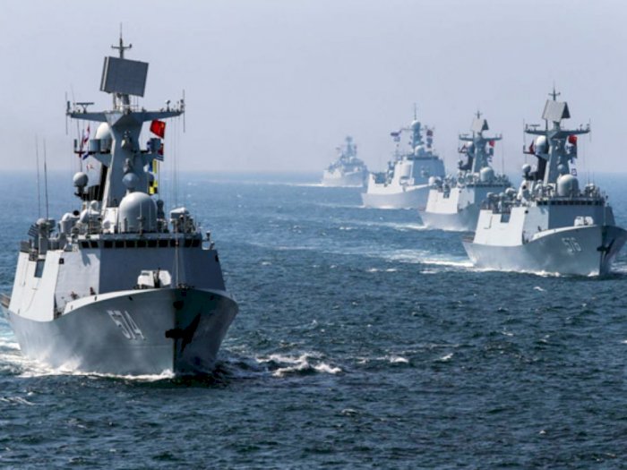 Banyak Kapal Perang China Masuk Perairan Indonesia, DPR RI: Negara Harus Waspada