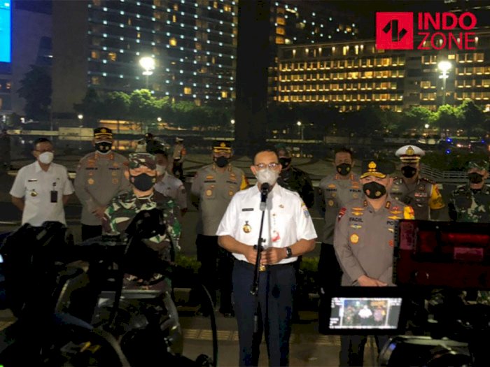 Pantauan Keamanan Jakarta di Malam Takbiran, Anies Klaim Sudah Sesuai Aturan