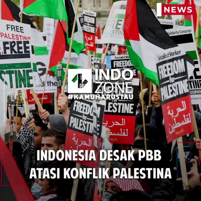 Indonesia Desak PBB Atasi Konflik Palestina
