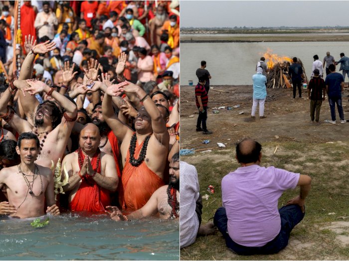 Nasib Sungai Gangga India, Dulu Jadi Tempat Ritual, Kini Jadi Pembuangan Jenazah