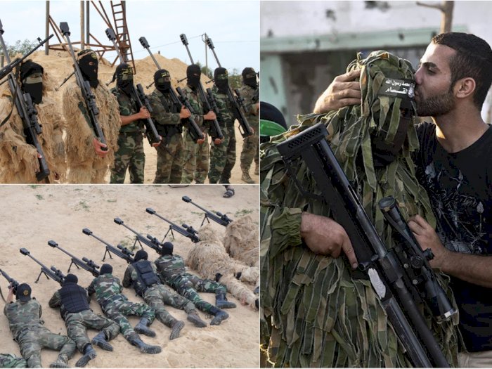 Mengenal Pasukan Sniper Hamas yang Bikin Prajurit Israel Kalang-kabut Ketakutan