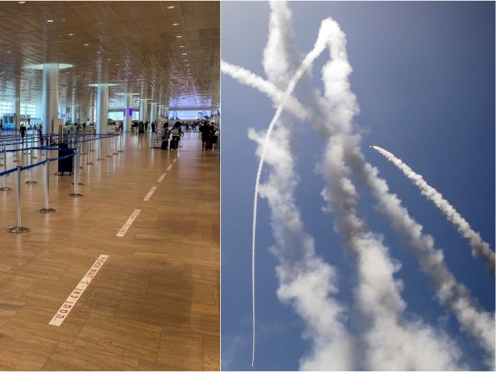 Sejumlah Maskapai Batalkan Penerbangan ke Israel karena Langit Dipenuhi Roket