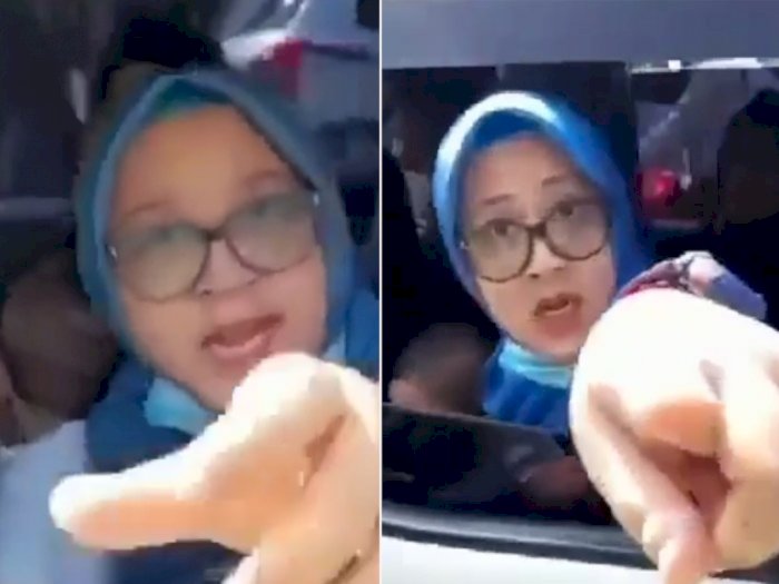 Wanita Ini Ngaku Polisi Ogah Mobil Disuruh Putar Balik di Sukabumi, Omong Kasar ke Petugas