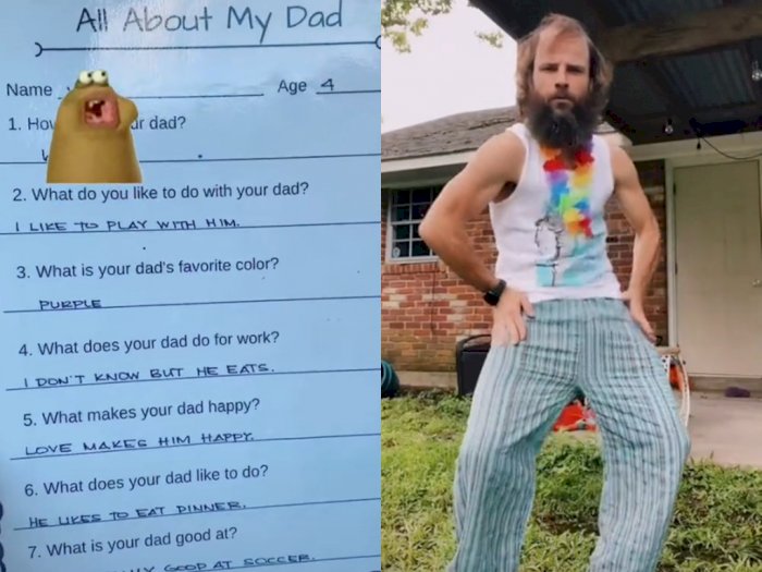 Video Ayah Merasa Malu Melihat PR Putrinya dan Deskripsi 'Buruk' Tentang Dirinya