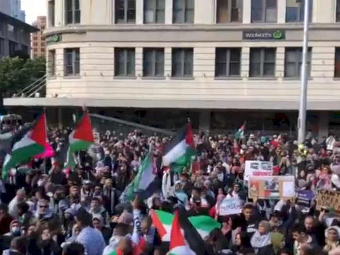 Warga Sydney-Melbourne Lakukan Protes Terhadap Serangan Israel di Gaza