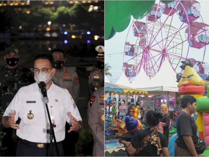 Gubernur Anies Larang Warga Tak Ber-KTP Jakarta Masuk Tempat Wisata di DKI