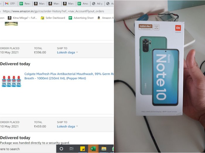 Hoki! Beli Obat Kumur di Online Shop, Pria Ini Malah Dikirimkan Smartphone Redmi Note 10