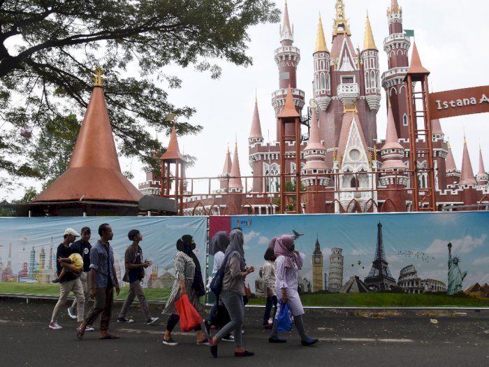 Polda Metro Pantau Lokasi Wisata di Jakarta Lewat Udara, Ini Hasilnya