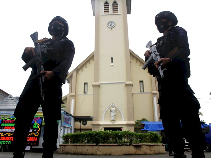 Polri Tetapkan 53 Terduga Teroris Jadi Tersangka Kasus Bom Gereja Katedral Makassar