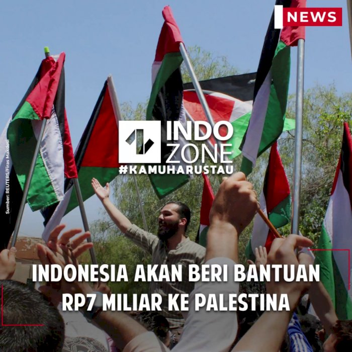 Indonesia Akan Beri Bantuan Rp7 Miliar ke Palestina