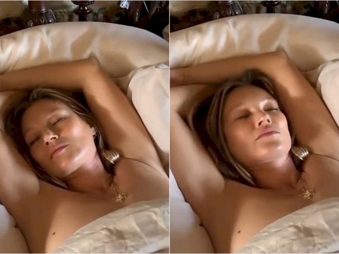 Terlihat Biasa Saja, Video Model Asal Inggris Kate Moss Lagi Tidur Laku Rp222 Juta
