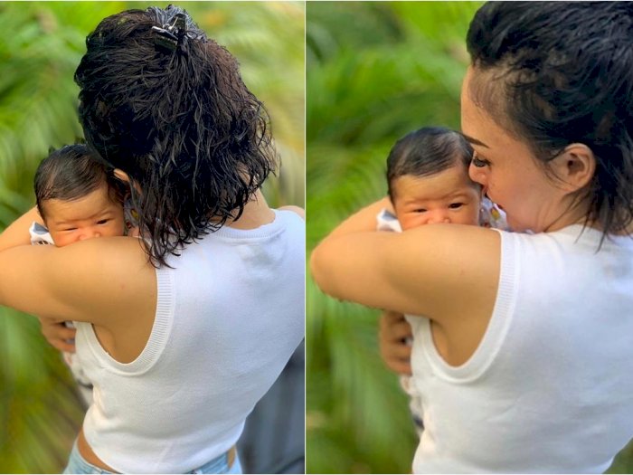 Potret Yuni Shara Gendong Bayi Jadi Sorotan Netizen: Masih Cocok Punya Bayi Bun