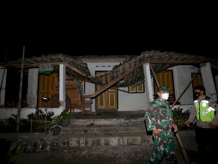  Dampak Gempa Blitar, Ratusan Rumah di Tujuh Daerah di Jawa Timur Rusak