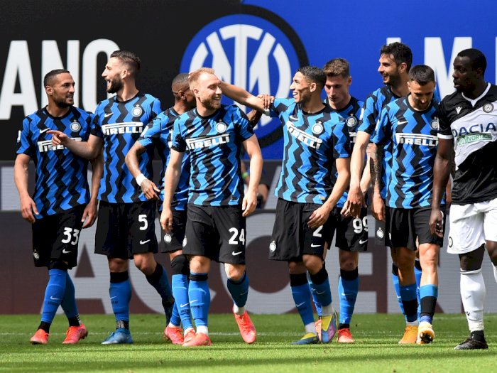 Serie A: Inter Milan Hajar Udinese 5-1