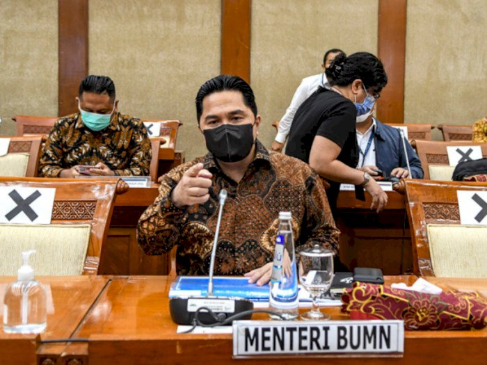 Survei Puspoll Indonesia: Kinerja Menteri Erick Thohir Peringkat Ketiga