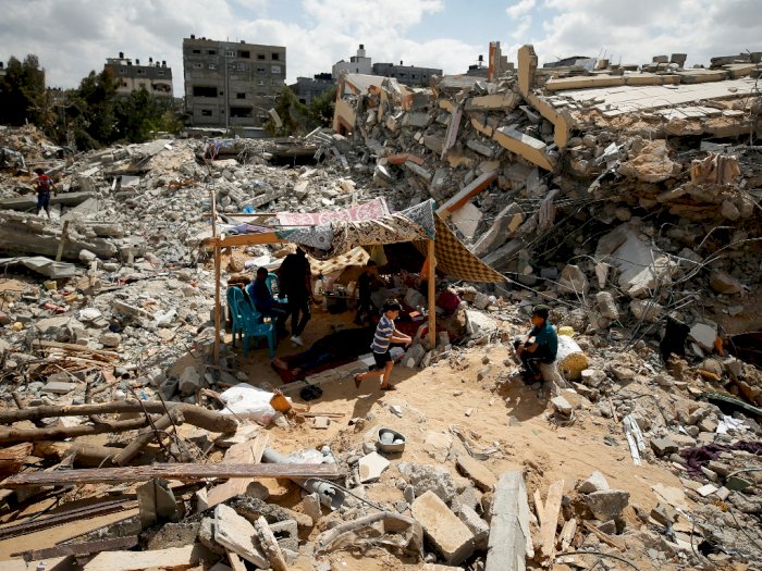 Polisi Gaza Amankan Ratusan Rudal Bekas Serangan Israel yang Tidak Meledak