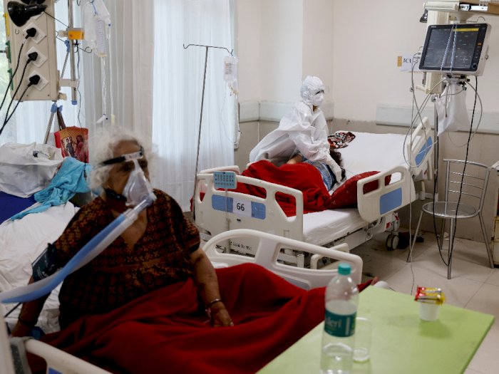Pandemi Covid-19 India Diperparah 'Jamur Hitam' dan 'Jamur Putih', Mata Pasien Diamputasi