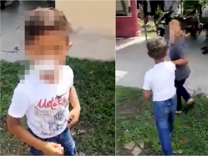 Viral, Dua Bocah Malaysia Ngevape Sempat Bilang Vape Lebih Baik dari Rokok Biasa