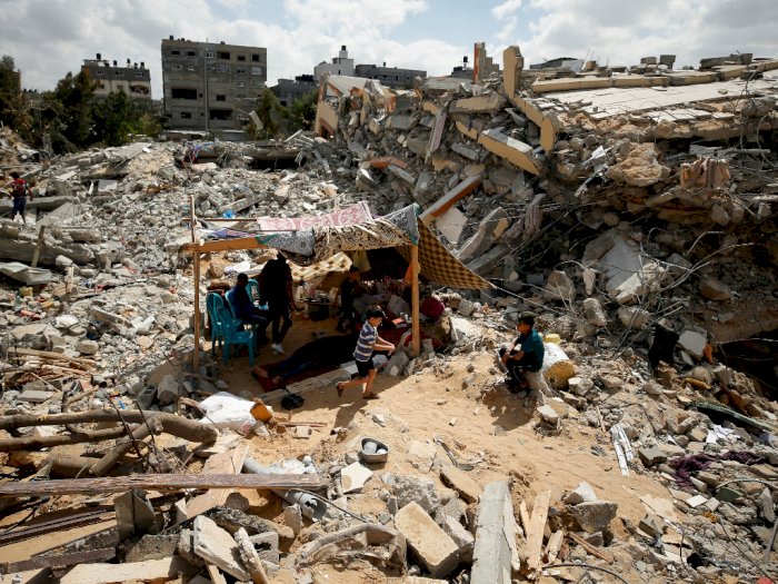 Kepolisian Gaza Temukan 300 Rudal Israel yang Gagal Meledak