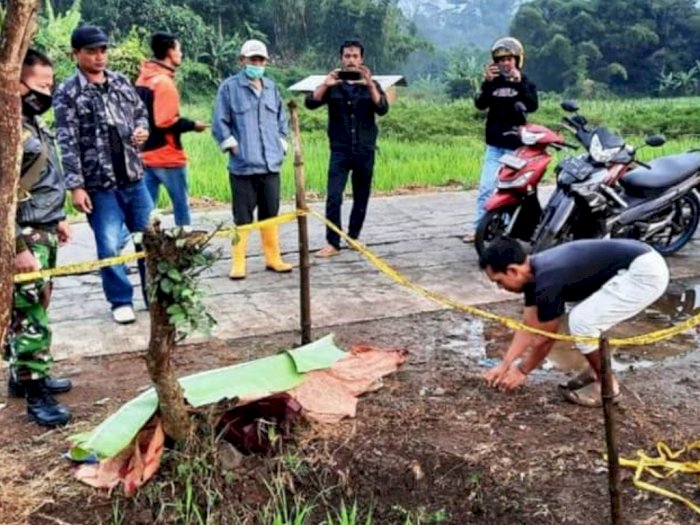 Geger, Warga Garut Temukan Mayat di Pinggir Jalan, Sudah Dua Bulan Tak Pulang ke Rumah