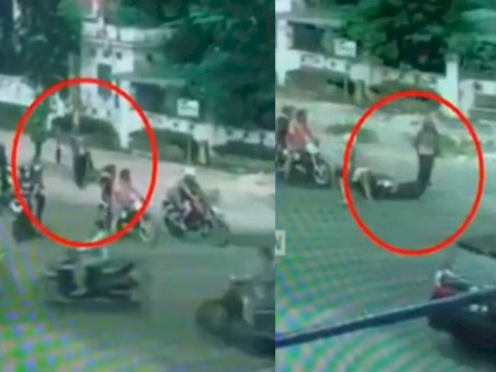 Viral Pejalan Kaki di Medan Tikam Pemotor di Lampu Merah, Lalu Bawa Kabur Motor Korban