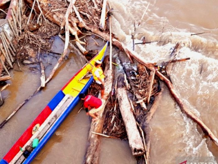 Jenazah Korban Perahu Terbalik Akibat Arus Deras Sungai Kayan Kaltara Akhirnya Ditemukan