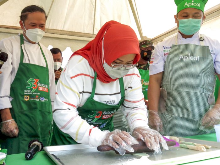 FOTO: Gerakan Cinta Makanan Tradisional di Bogor