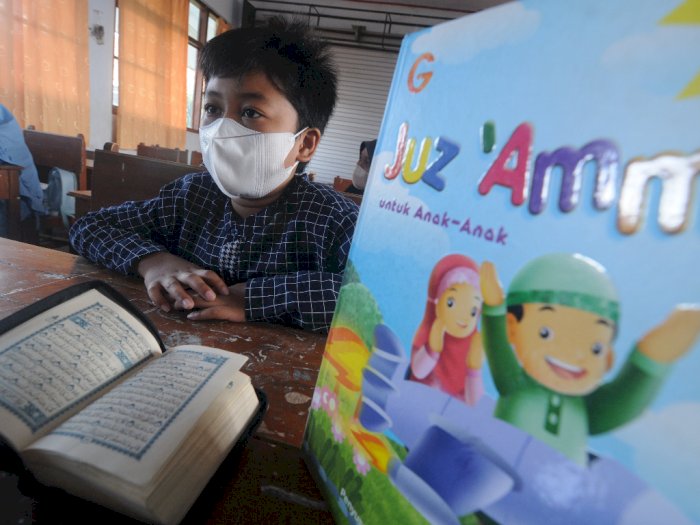 FOTO: Ujian Hafalan Al Quran Siswa Menjelang Kenaikan Kelas