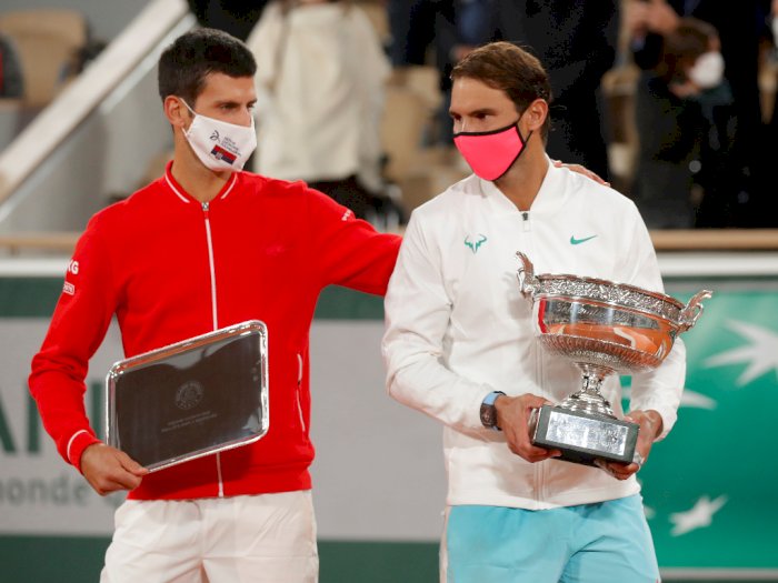 Undian French Open 2021: Roger Federer, Rafael Nadal dan Novak Djokovic di Babak yang Sama
