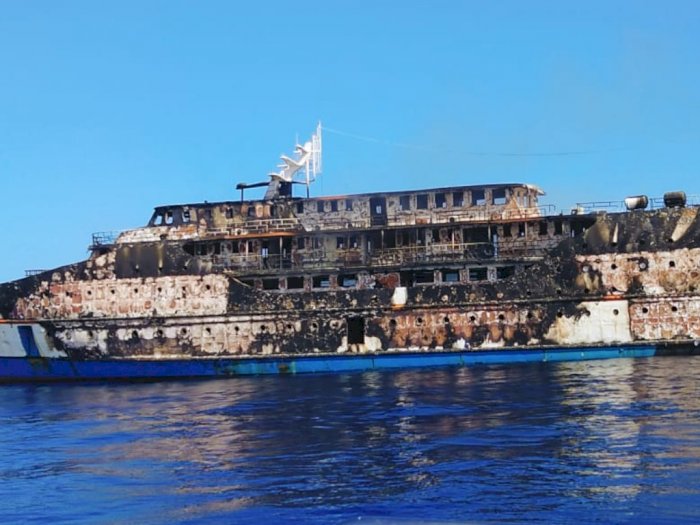 KSOP Ternate Klaim KM Karya Indah yang Terbakar Layak Berlayar