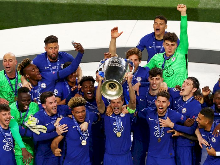Detik-detik Gol Tunggal Kai Havertz Bawa Chelsea Juara Liga Champions